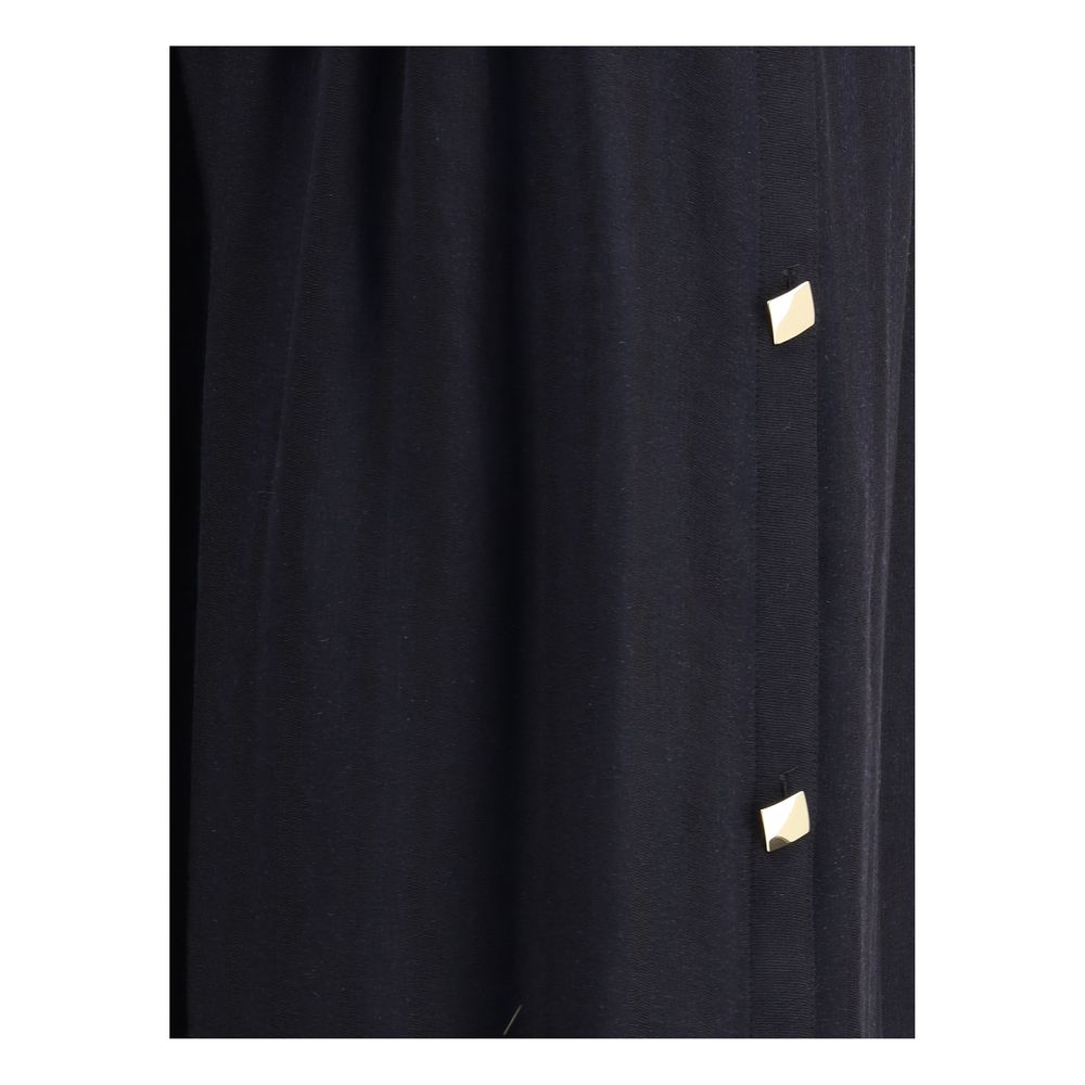 Wool and silk long Skirt