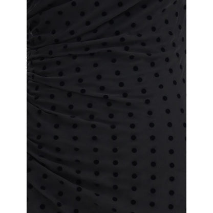 Polka-dot one-shoulder Dress