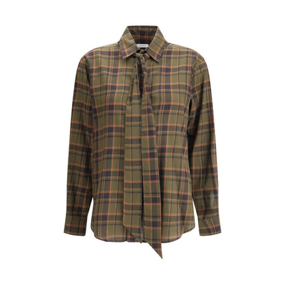 Cassandre check lavallière Shirt