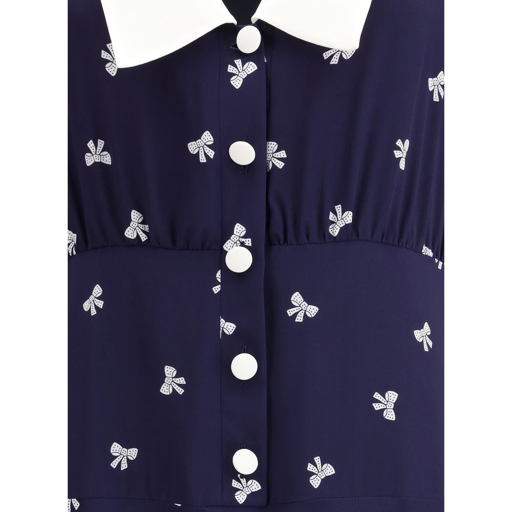 Bow patterned Dress