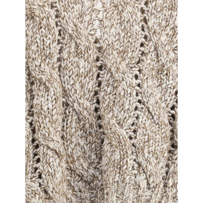 Dazzling Chiné wool Cardigan