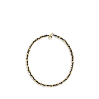Leather and chain Belt