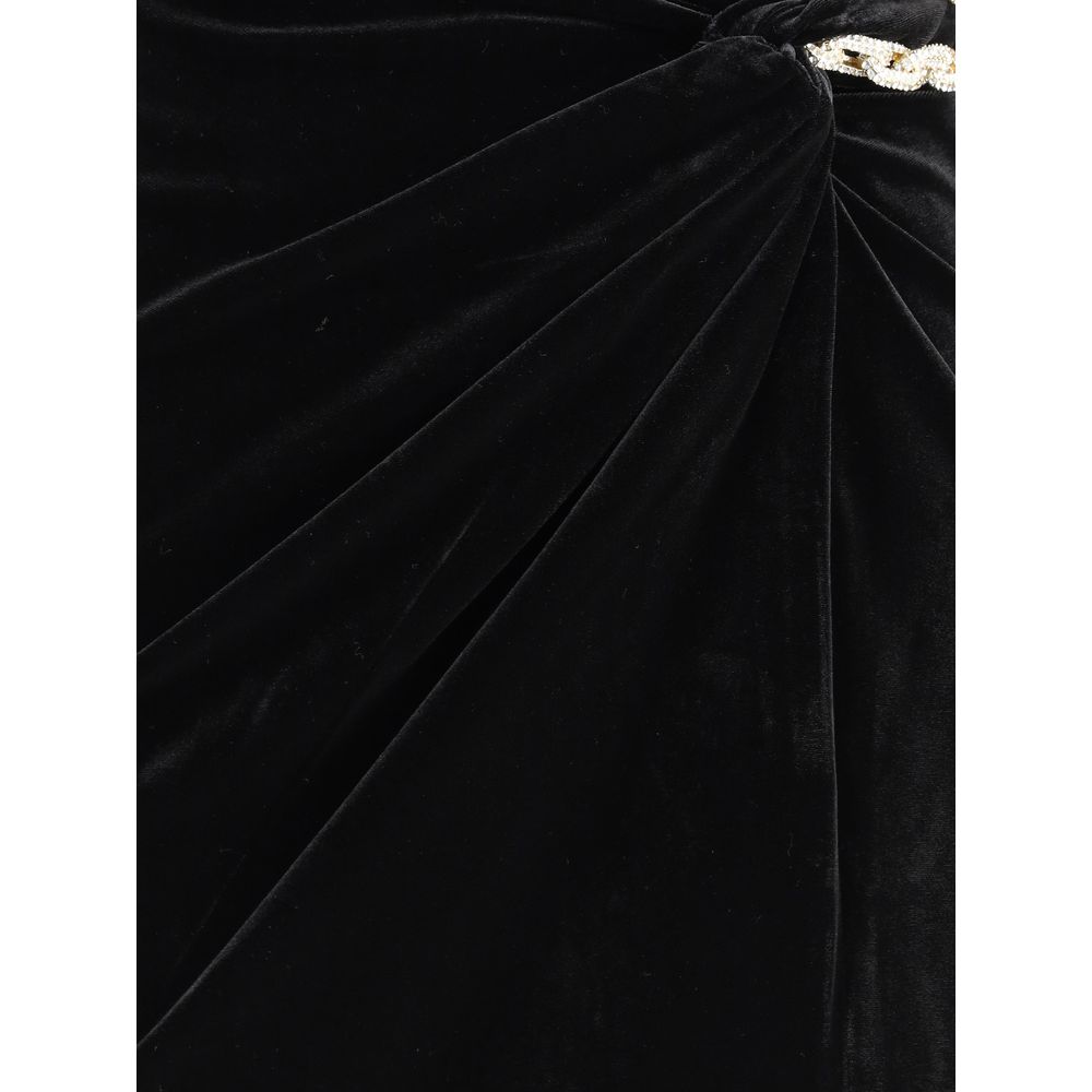 Short velvet Dress
