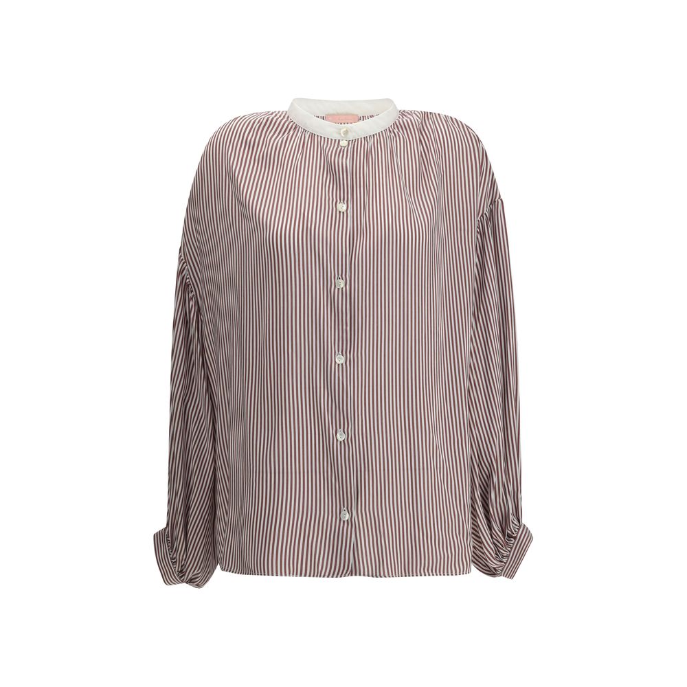 Striped Shirt with wide sleeves