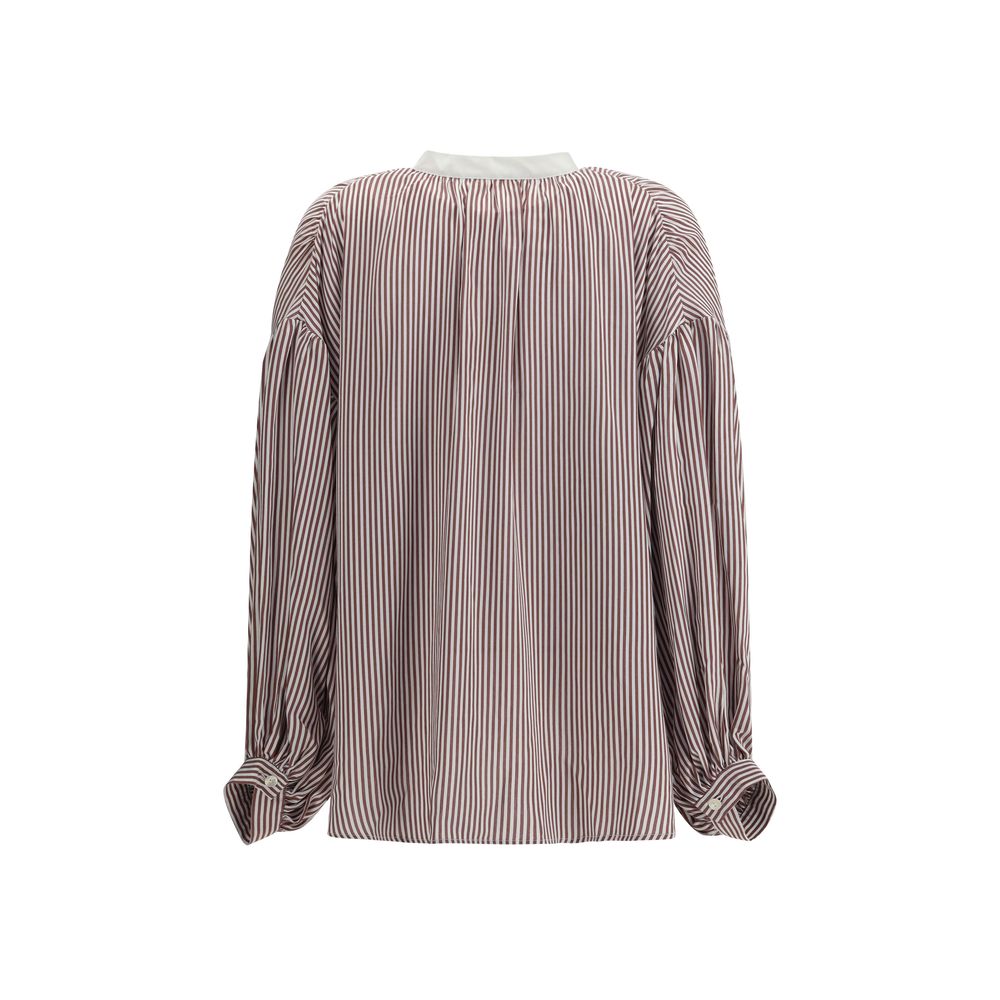 Striped Shirt with wide sleeves