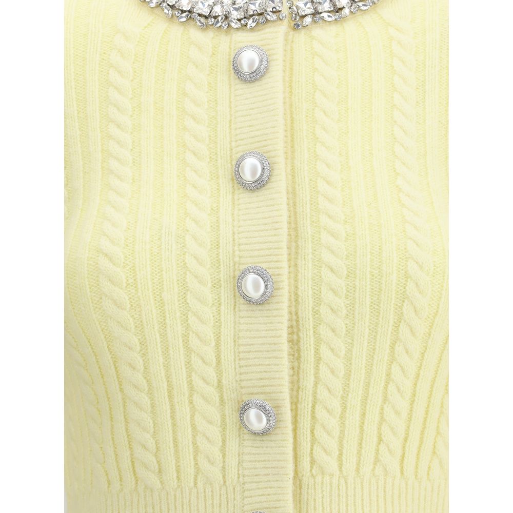 Short alpaca Cardigan