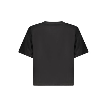Black Cotton Women Top