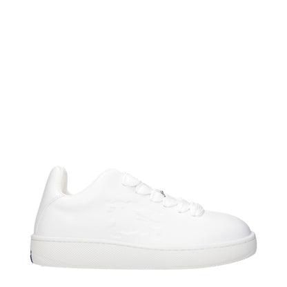 White Leather Low Tops