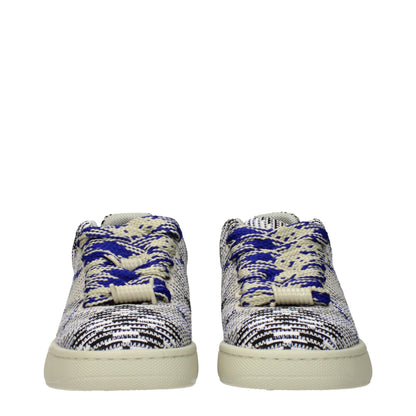 Beige Fabric Low Tops