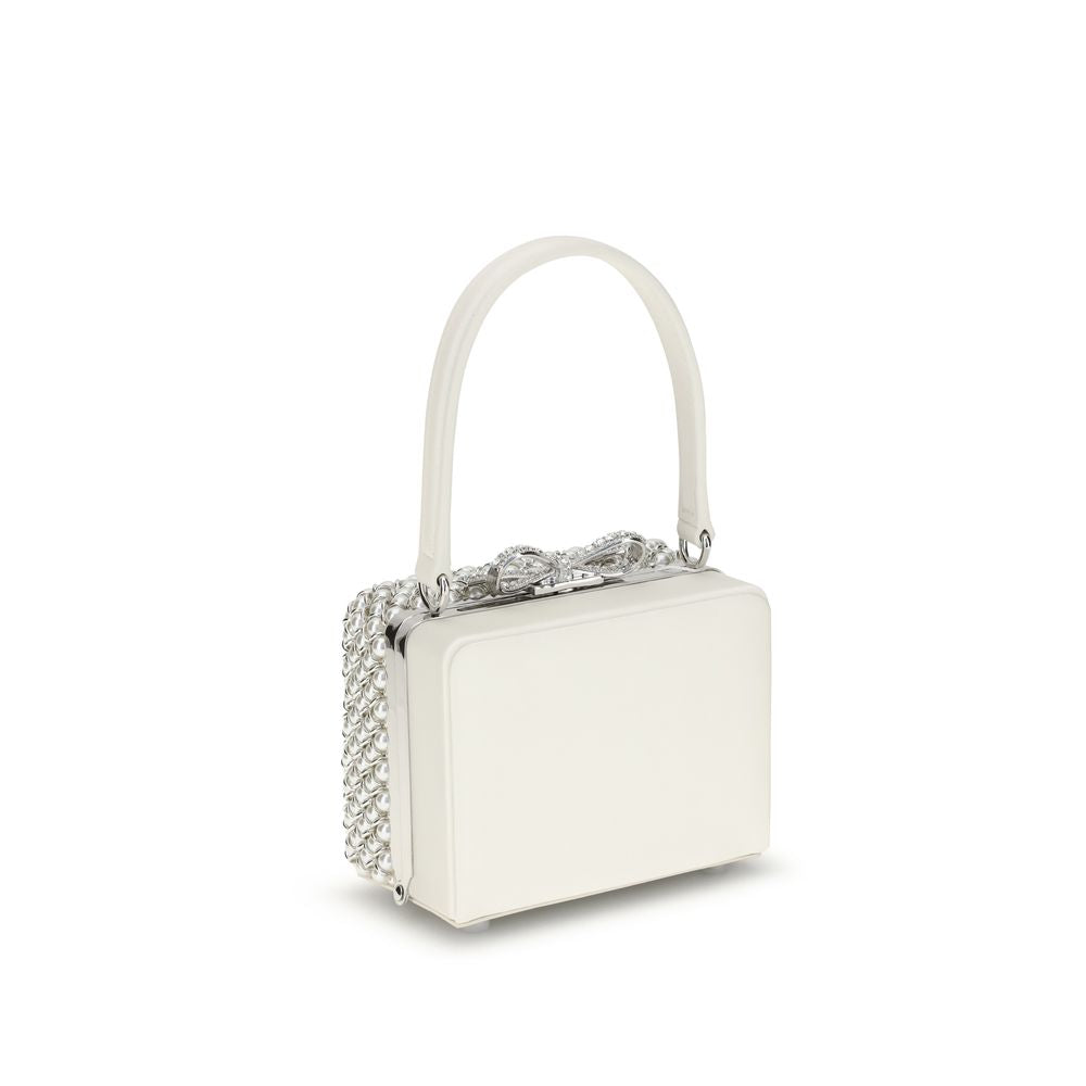 Pearl-adorned Handbag