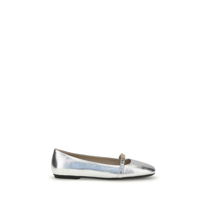 Metallic Ballerinas