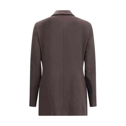 Single-breasted wool Blazer