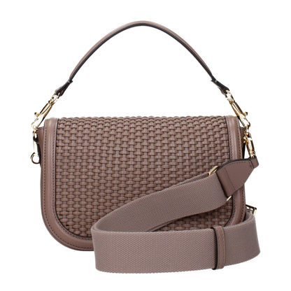 Gray Leather Handbags
