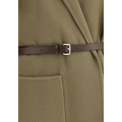 Double wool cloth caban Jacket