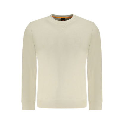 Beige Cotton Sweater
