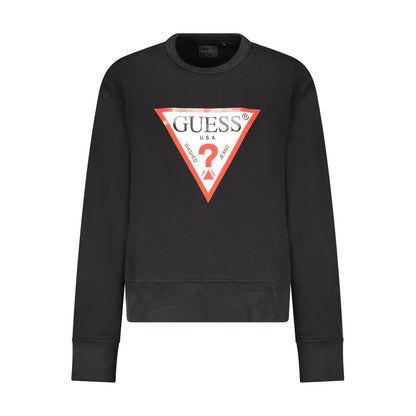 Black Cotton Women Sweater