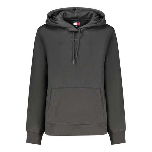 Black Cotton Women Sweater