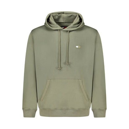 Green Cotton Men Sweater