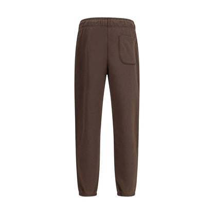 Elastic-waistband logo-patch track Pants
