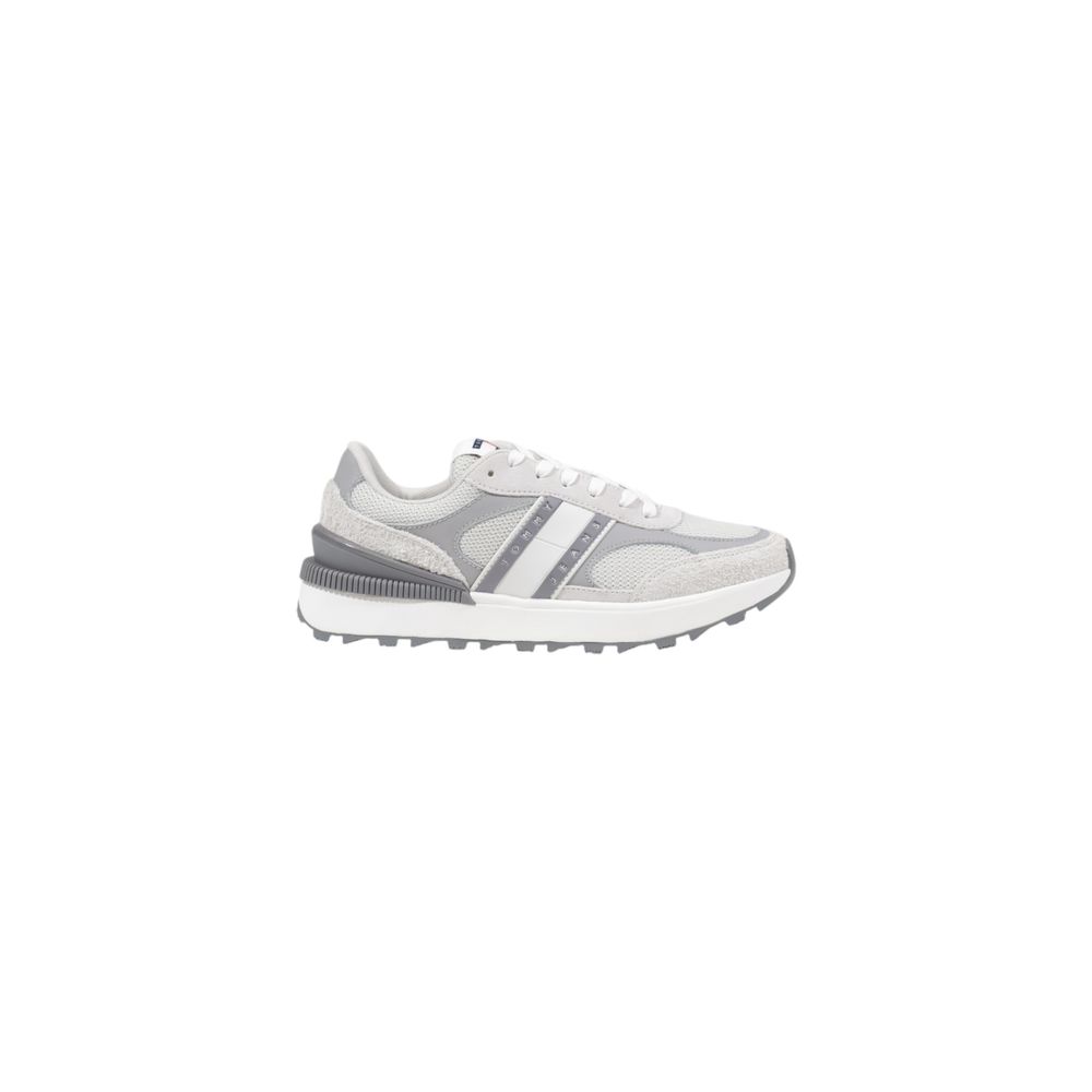 Gray Suede Leather Sneaker