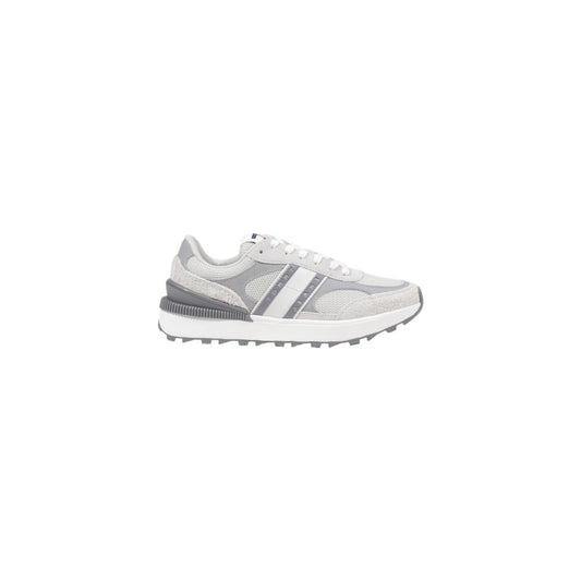 Gray Suede Leather Sneaker
