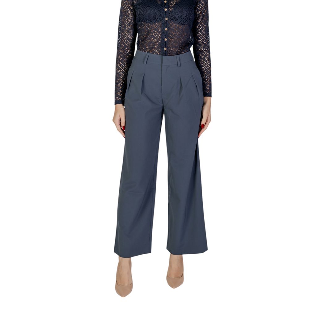 Gray Recycled Polyester Pant