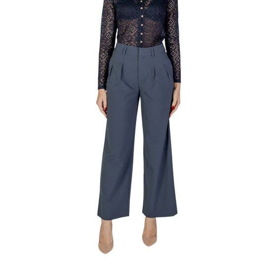 Gray Recycled Polyester Pant