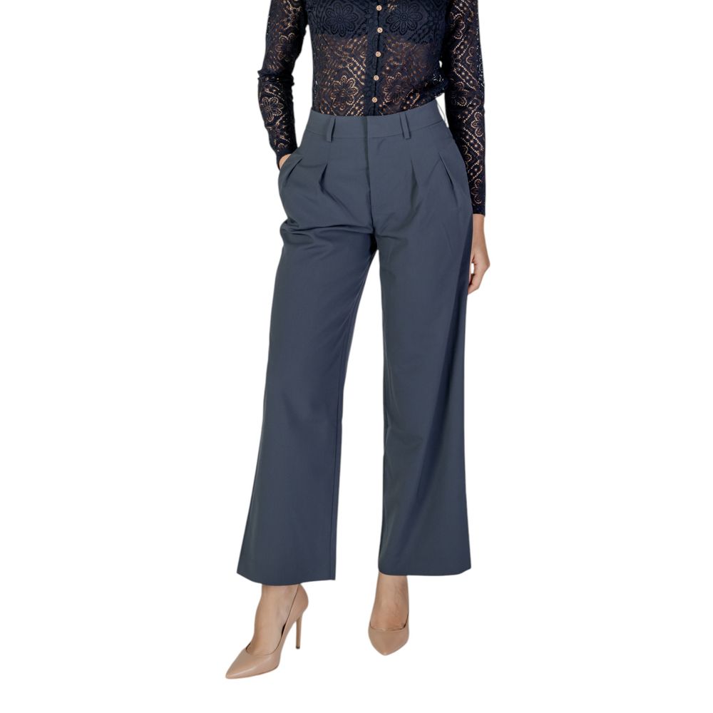 Gray Recycled Polyester Pant