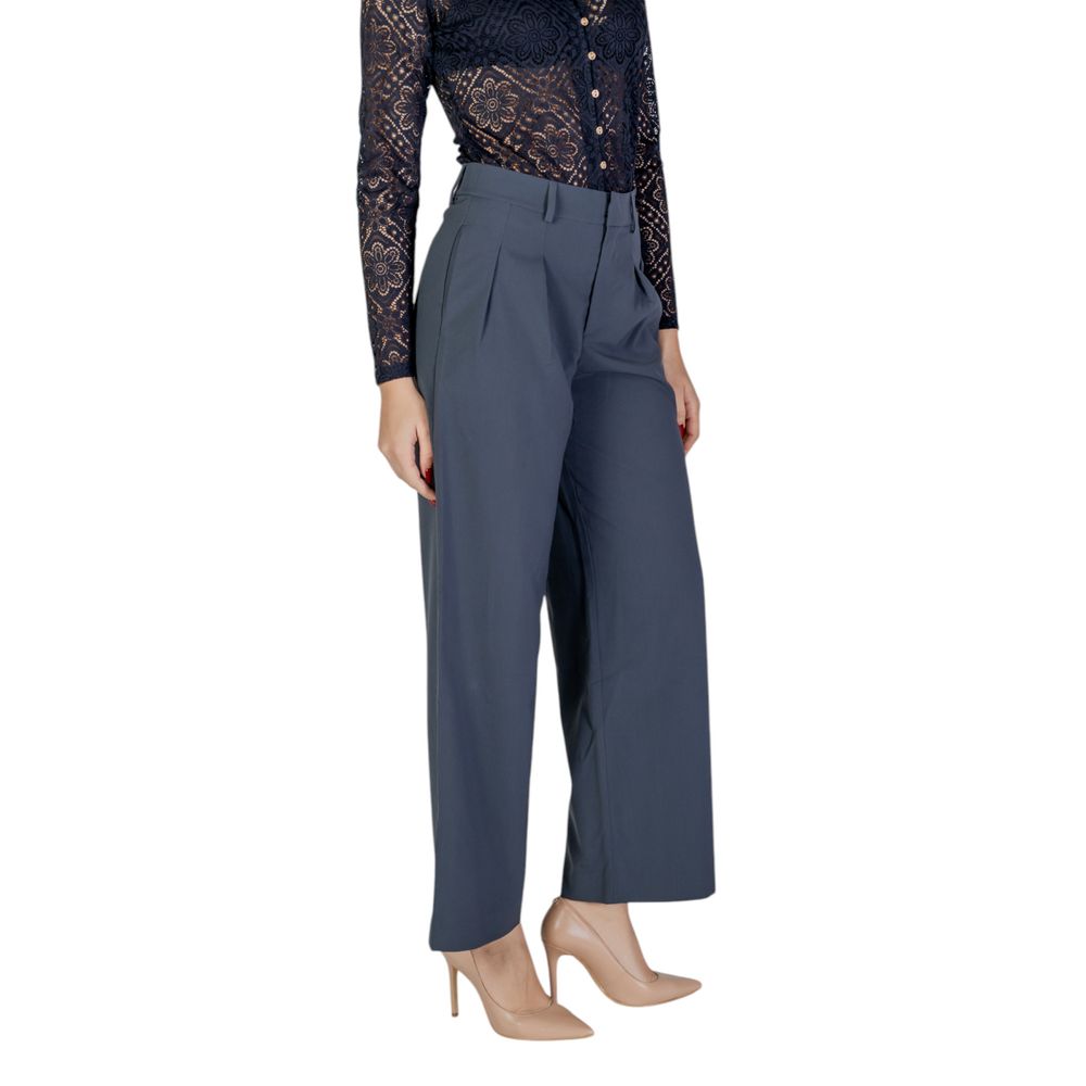 Gray Recycled Polyester Pant