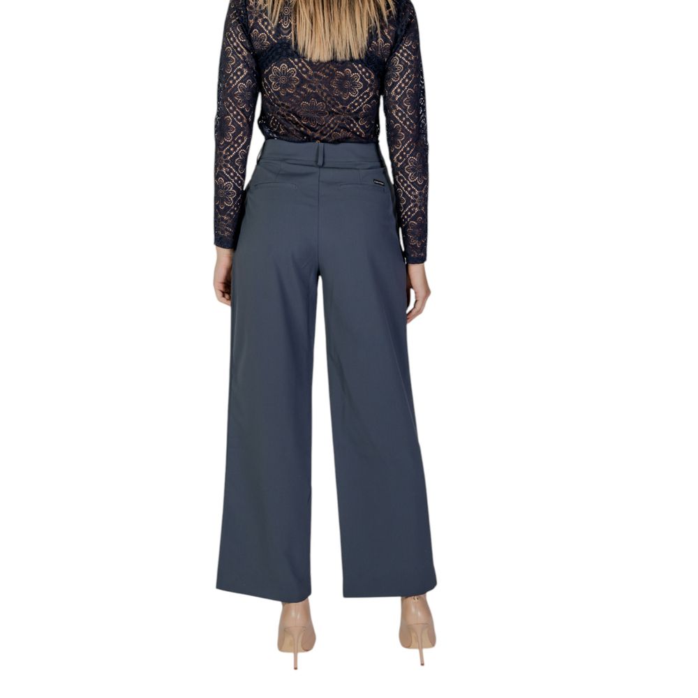 Gray Recycled Polyester Pant