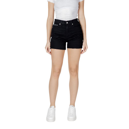 Black Cotton Short