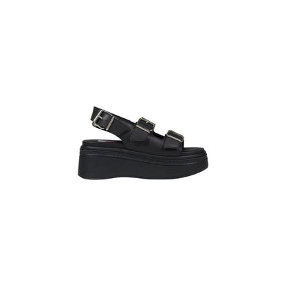 Black Leather Sandal