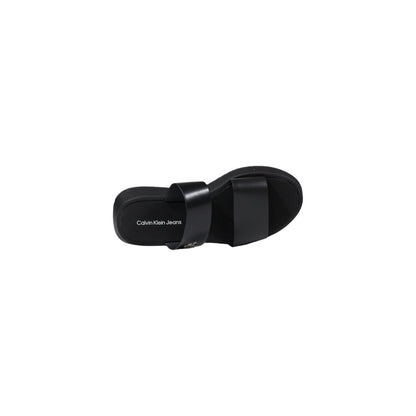 Black Leather Sandal