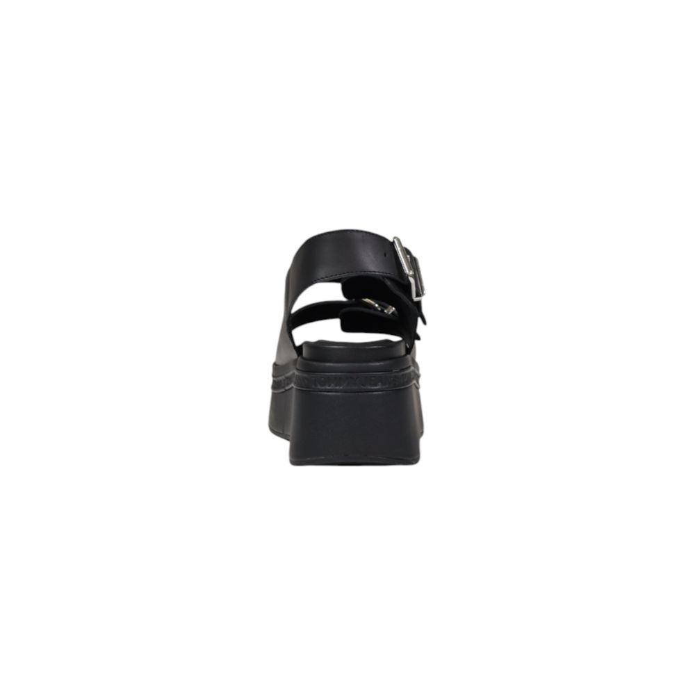 Black Leather Sandal