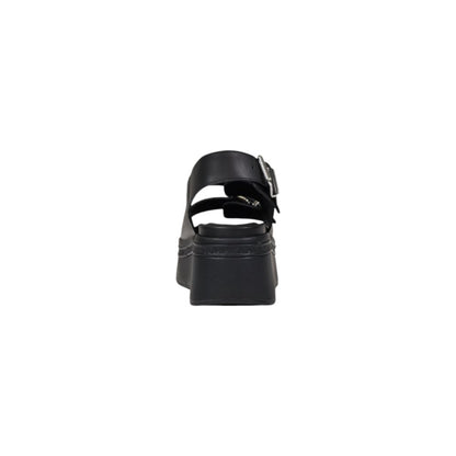 Black Leather Sandal