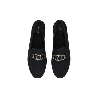 Black Leather Platform