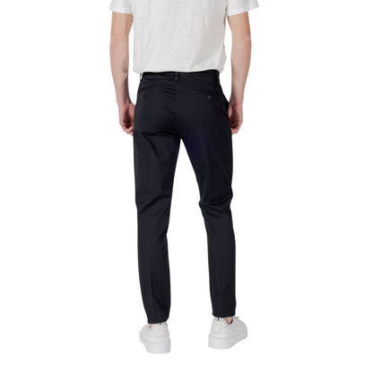 Black Cotton Skinny Pant