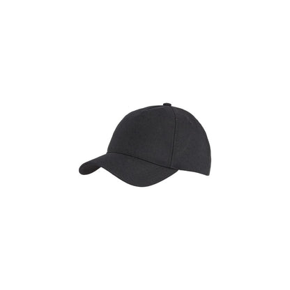 Black Recycled Polyester Caps Baseball Hat