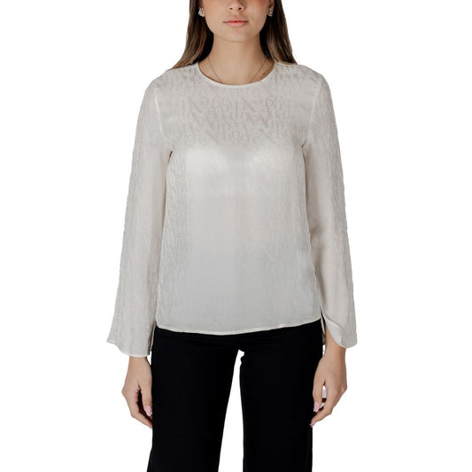 Cream Viscose Blouse