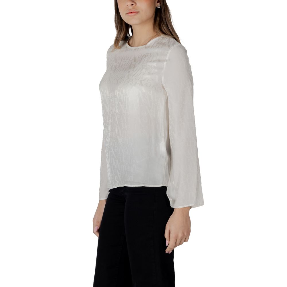 Cream Viscose Blouse