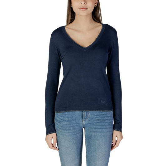 Blue Viscose Sportswear