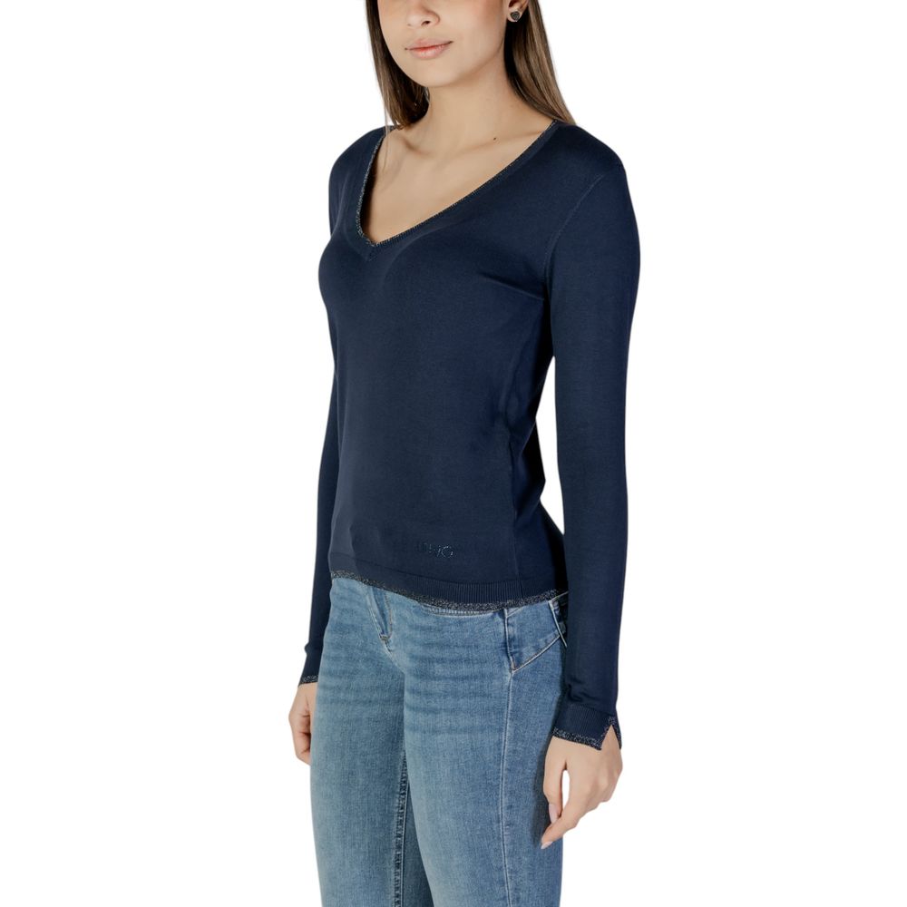 Blue Viscose Sportswear