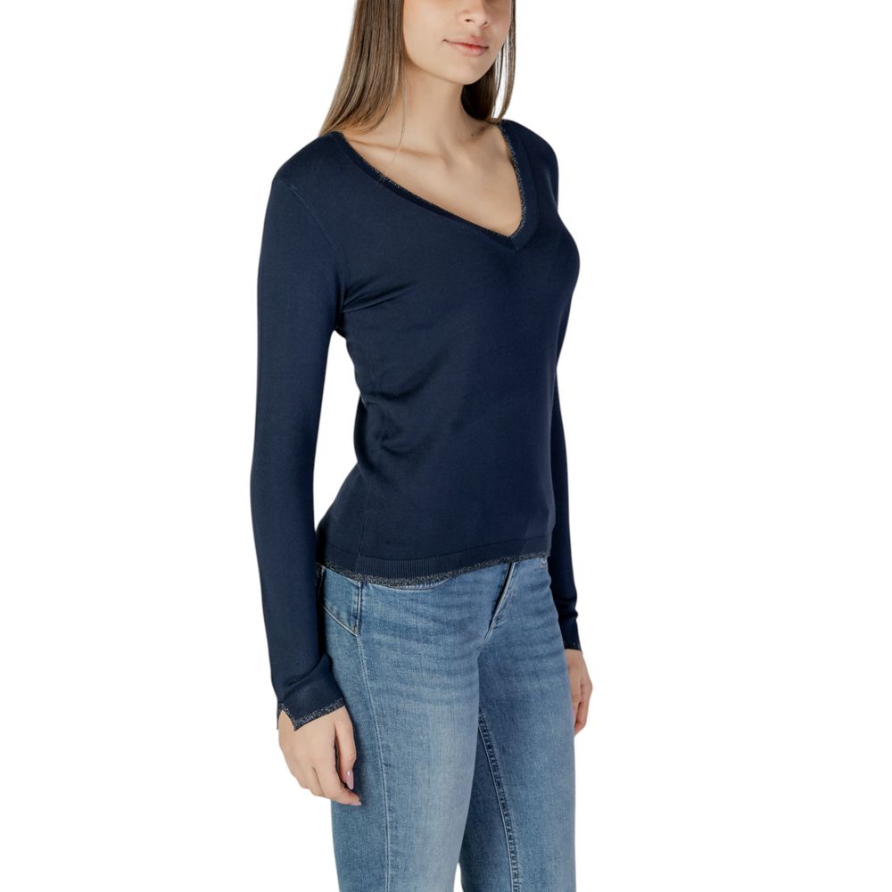 Blue Viscose Sportswear