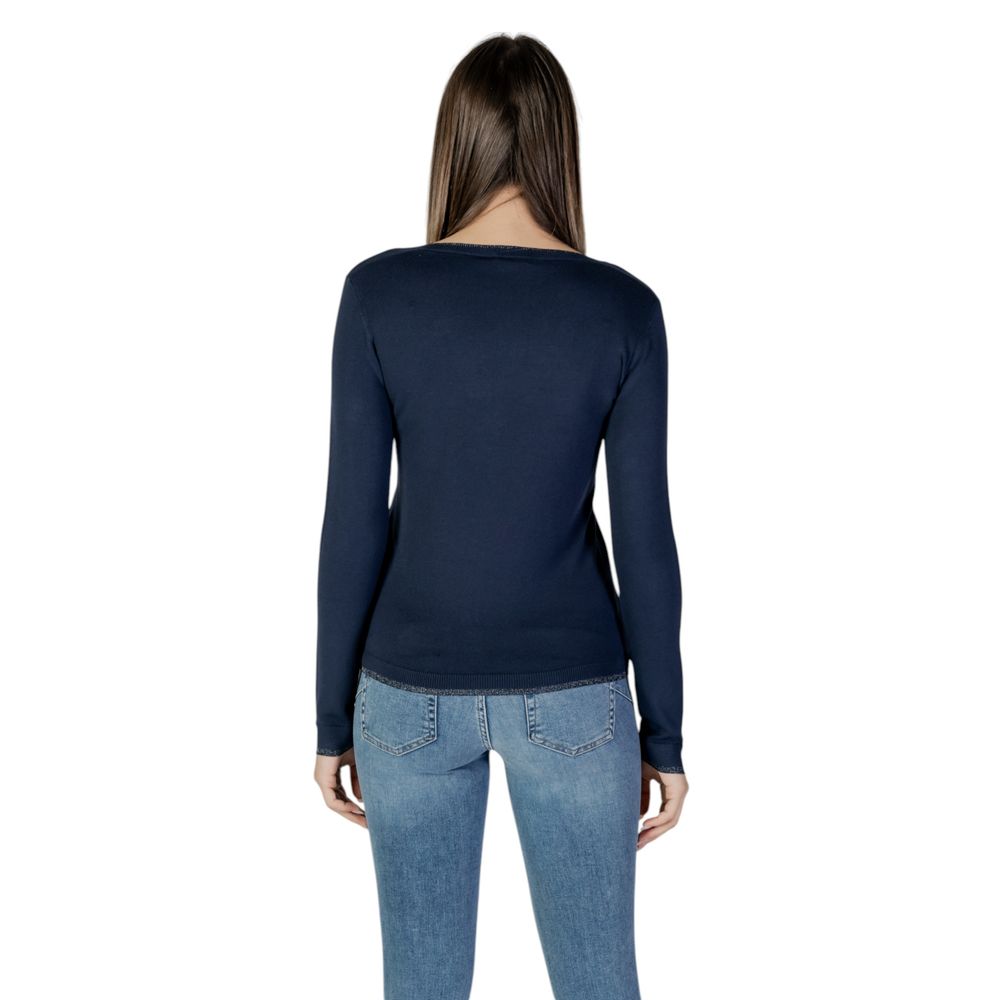 Blue Viscose Sportswear