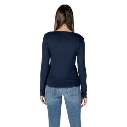 Blue Viscose Sportswear