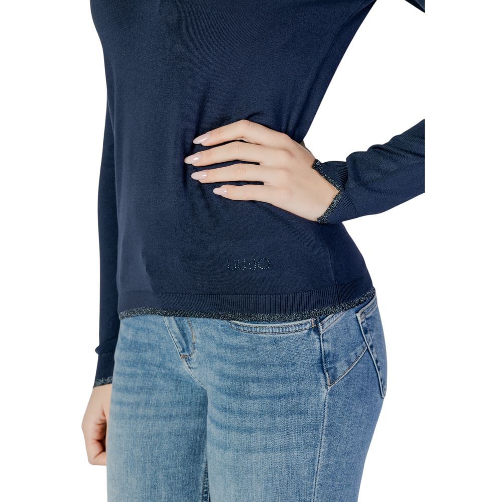 Blue Viscose Sportswear