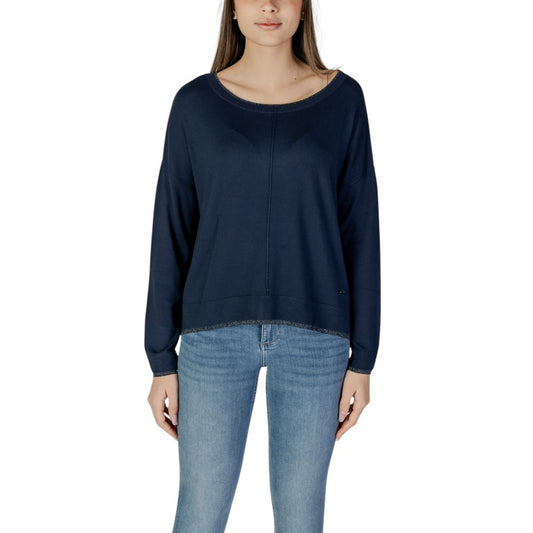 Blue Viscose Sportswear