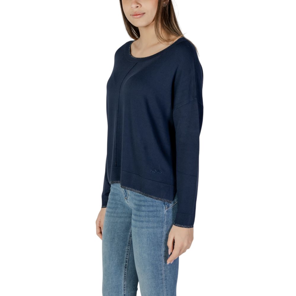 Blue Viscose Sportswear