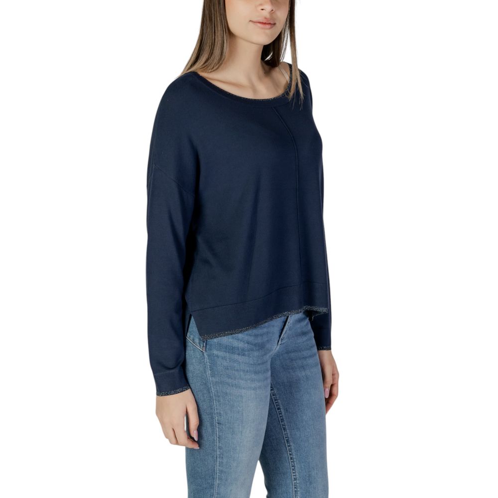 Blue Viscose Sportswear