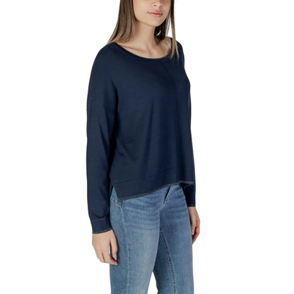 Blue Viscose Sportswear